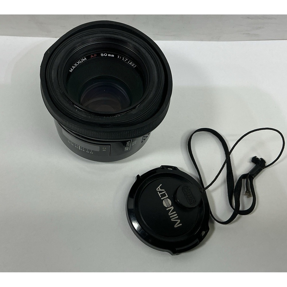 Minolta Maxxum AF 50mm f/1.7 (22) Lens Japan